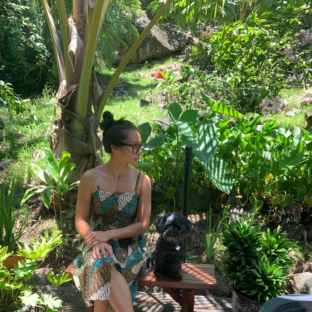 Ethnic print summer dress